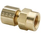 Tube to Female Pipe - Connector - Brass Compression Fittings